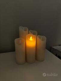 Luci a batteria effetto candela