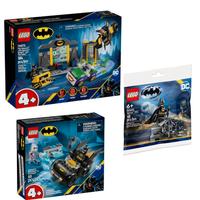 LEGO 76272 Batcaverna 76301 Batman & Batmobile