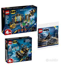 LEGO 76272 Batcaverna 76301 Batman & Batmobile