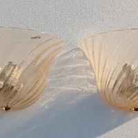 Applique AV Mazzega in vetro di Murano collezione 