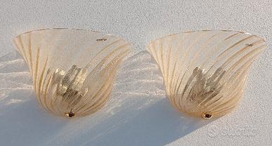Applique AV Mazzega in vetro di Murano 