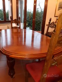 Tavolo mogano 800
