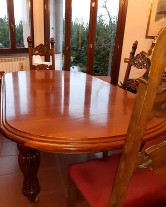Tavolo mogano 800