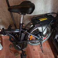 bicicletta elettrica pieghevole
