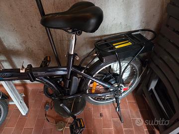 bicicletta elettrica pieghevole