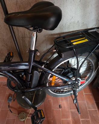 bicicletta elettrica pieghevole