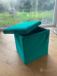 Pouf contenitire e cuscino