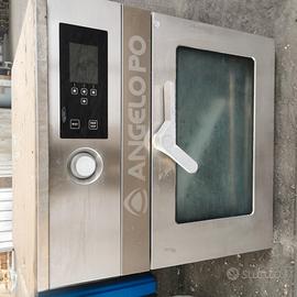 forno combinato a convezione gas angelo po
