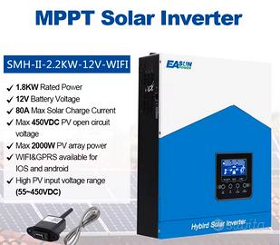 Easun Power Inverter ibrido Wifi 12v 220v 