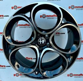 4 cerchi lega nuovi alfa romeo stelvio r20 lt3672
