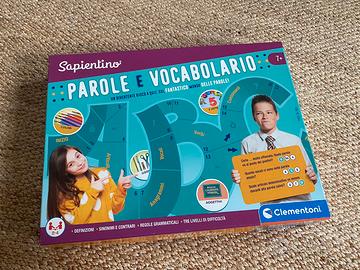 Parole e vocabolario gioco da tavolo Clementoni