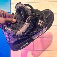 Louis Vuittone skate swarowski