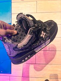 Louis Vuittone skate swarowski