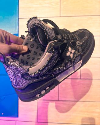 Louis Vuittone skate swarowski