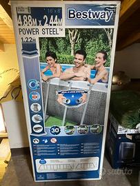 PISCINA + FILTRO A SABBIA