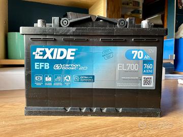 Batteria Exide EFB EL700 70Ah 760A Start&Stop