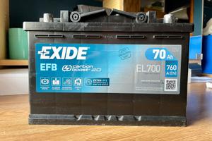 Batteria Exide EFB EL700 70Ah 760A Start&Stop