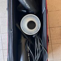 FLASH GODOX SK400, DIFFUSORI, TROLLEY