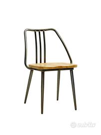 Sedia ristorante stile industriale