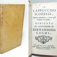 IL CAPPUCCINO SCOZZESE. ISTORIA COMPIUTA... 1740