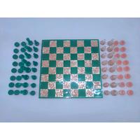 Scacchiera artigianale scacchi e dama Trento 