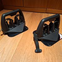 Porta sci magnetici con antifurto