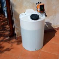 Serbatoio e Atlas Stazione Dosaggio e Pompa