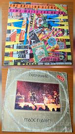 Lotto 2 vinili Time waits for no one + Deep Purple