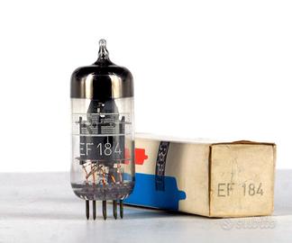 VALVOLA EF184 MARCA RFT NUOVA VINTAGE NOS ANNO 70