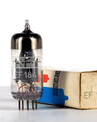 VALVOLA EF184 MARCA RFT NUOVA VINTAGE NOS ANNO 70