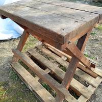 VECCHIO BANCO DA LAVORO FALEGNAME OFFICINA 