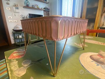 Contenitore metallo arredo