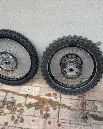 Cerchi cross ktm/husqvarna/gasgas 125
