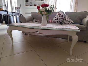 Tavolo soggiorno tosato mod orchidea