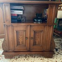 Mobile porta tv con rotelle