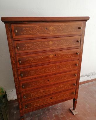 cassettiera settimanale