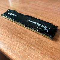 HyperX 1600 MHz DDR3 8GB memoria ram