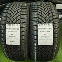 2 GOMME 215 55 17 BRIDGESTONE INV RIF2625
