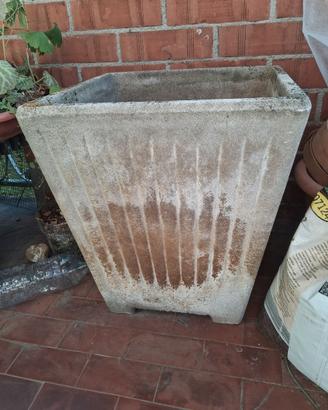 Vaso cemento 44x44xh50 cm