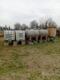 Cisterne per raccolta acqua