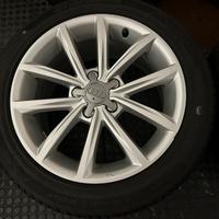 CERCHI 17  ORIGINALI AUDI CON GOMME 245 45 17