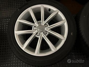 CERCHI 17  ORIGINALI AUDI CON GOMME 245 45 17