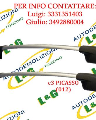 Barre portapacchi Citroën C3 Picasso 2012