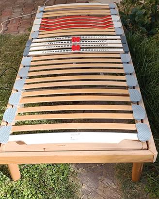 letto in doghe elettrico