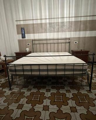letto in ferro battuto 