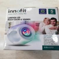  lampada luci e suoni Innofit ricarica USB 