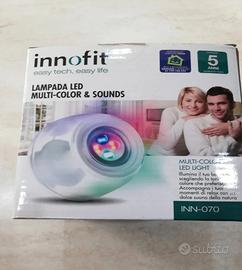  lampada luci e suoni Innofit ricarica USB 