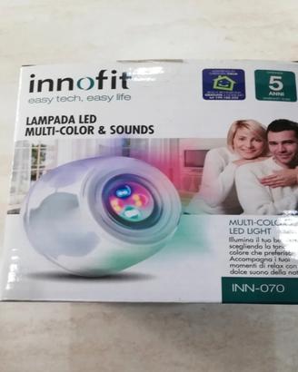  lampada luci e suoni Innofit ricarica USB 