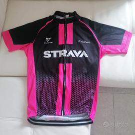 Maglia ciclismo Strava unisex taglia M 