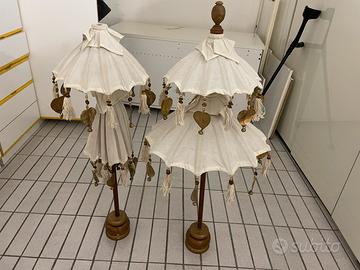 Ombrelli originali di Bali decorativi arredamento